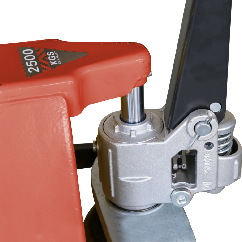 Handpallettruck EP Equipment – 2.500 kg, 1.150 mm vorken